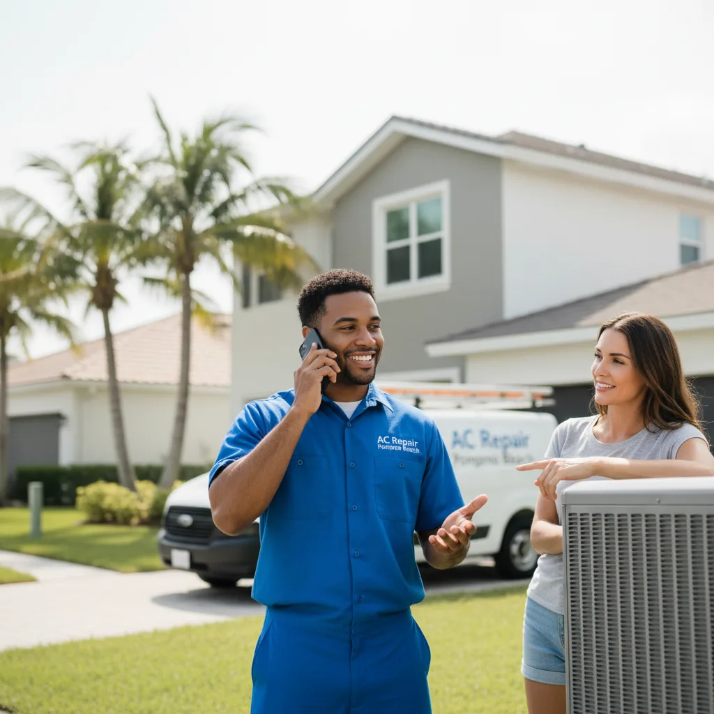AC Repair Pompano Beach customer support in Bowie